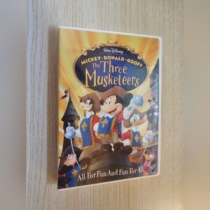 Disney Mickey, Donald, Goofy The Three Musketeers DVD 2004 Classic Animated